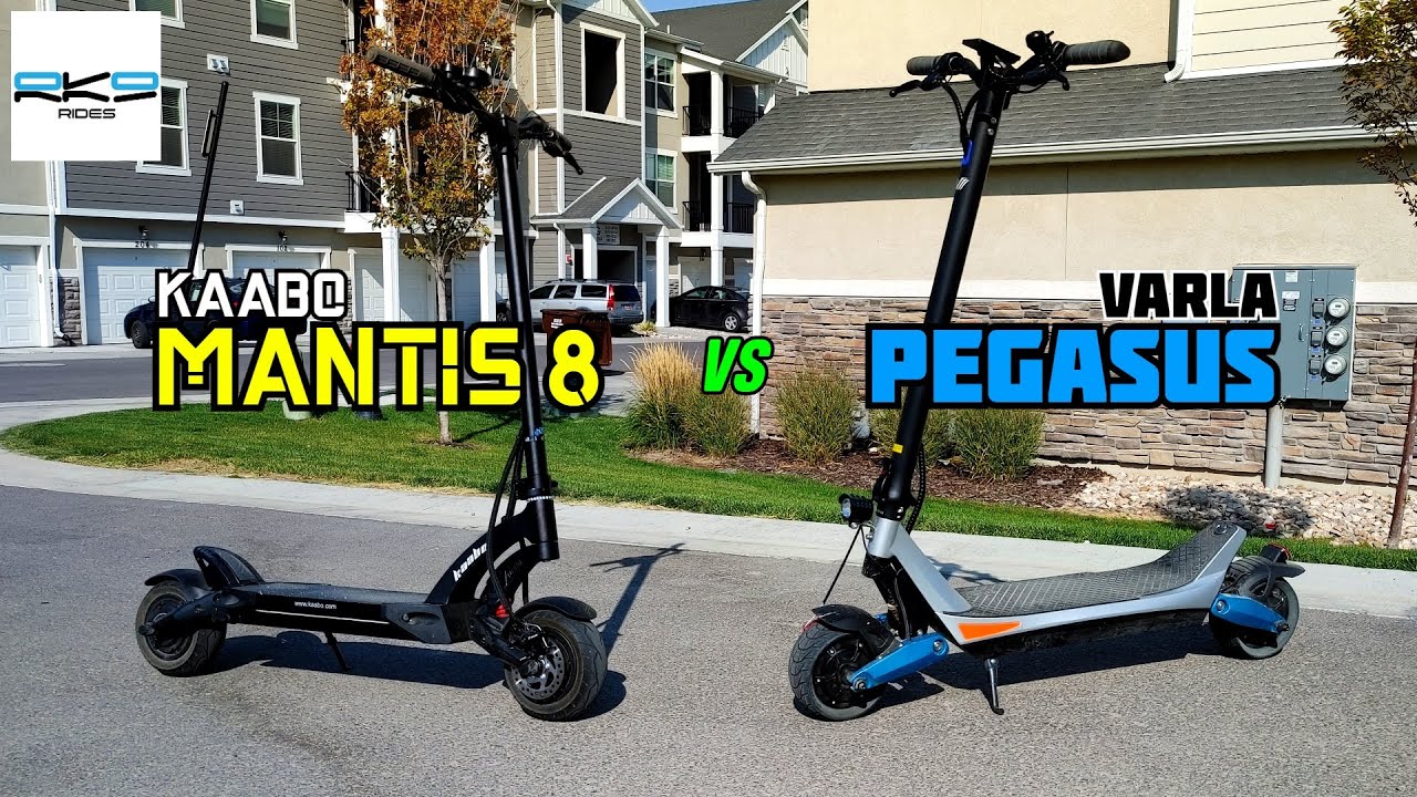 Kaabo Mantis 8 vs Varla Pegasus: Which ~$1000 Scooter is Better?