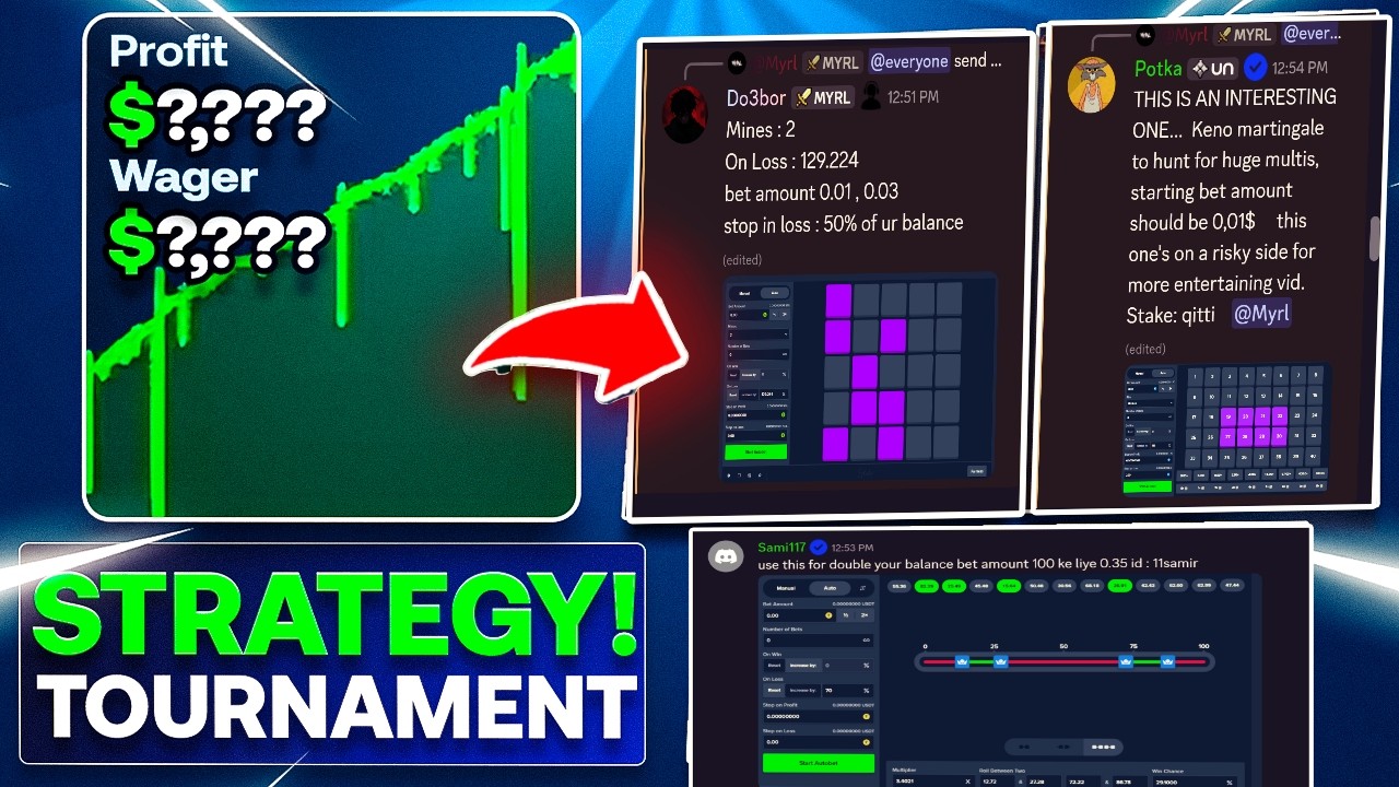 The WILDEST Fan Strategy Tournament on Stake!