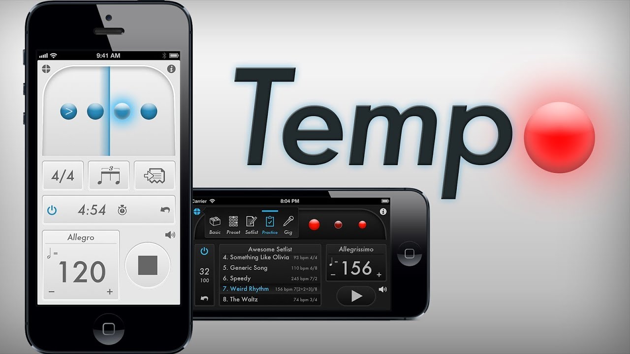 Tempo Metronome App Upgrade Video (iPhone)