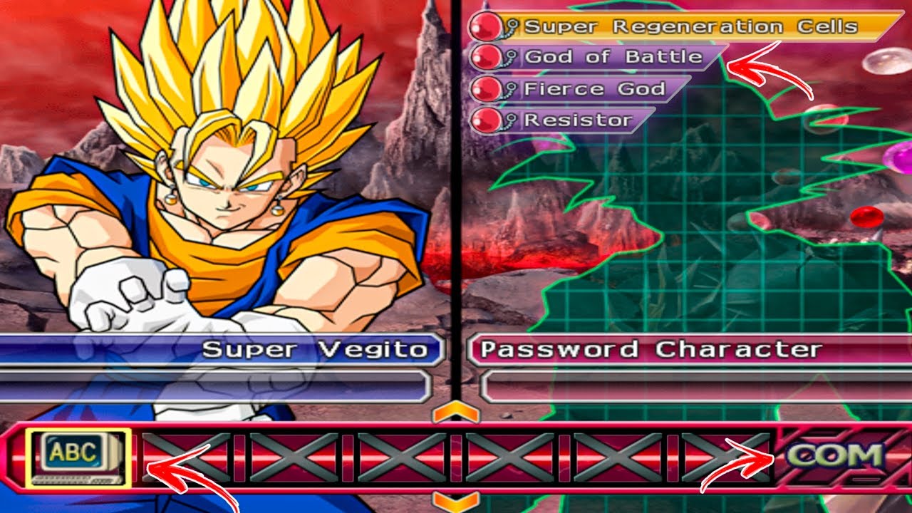 CPU vs CPU Red Potara (5x5) VERY HARD!! DBZ Budokai Tenkaichi 3
