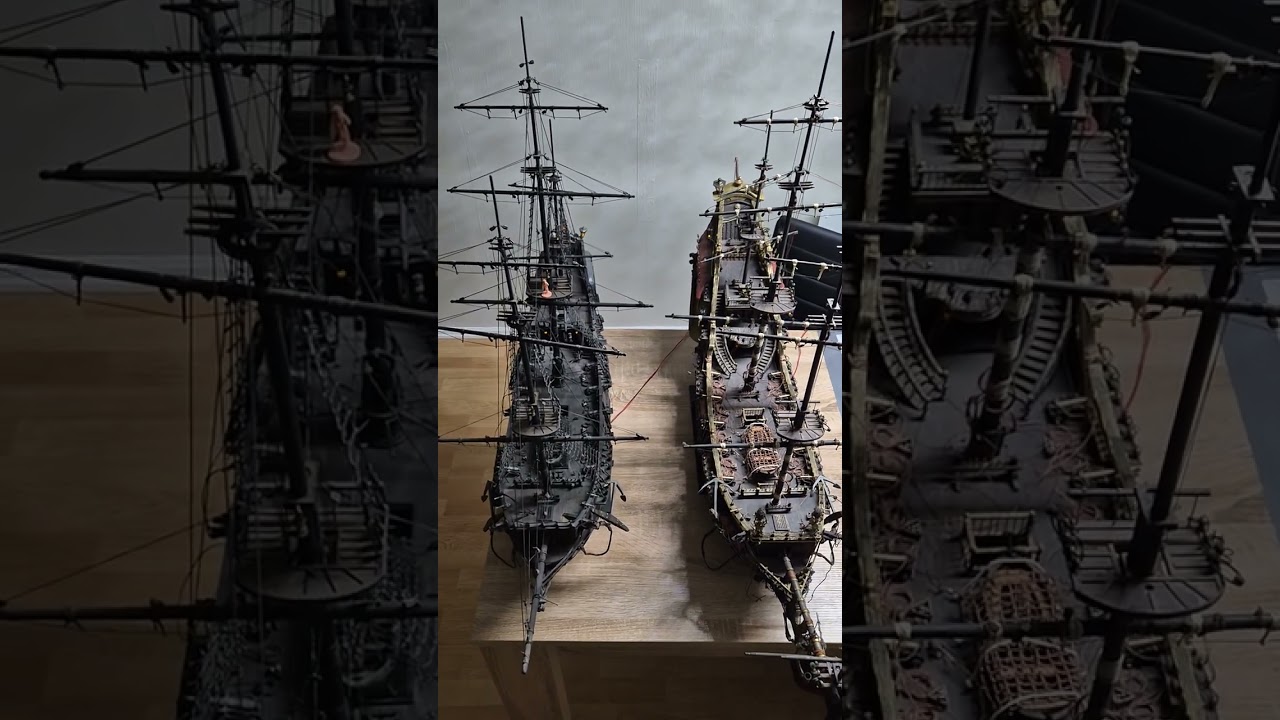 Queen anne's revenge and black pearl. Chapter 19