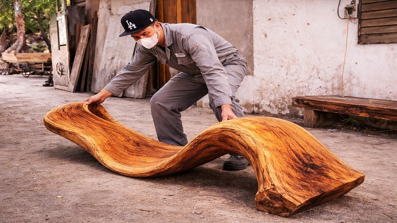 You Won’t Believe: How Curved Wood Turns Into Gorgeous Furniture