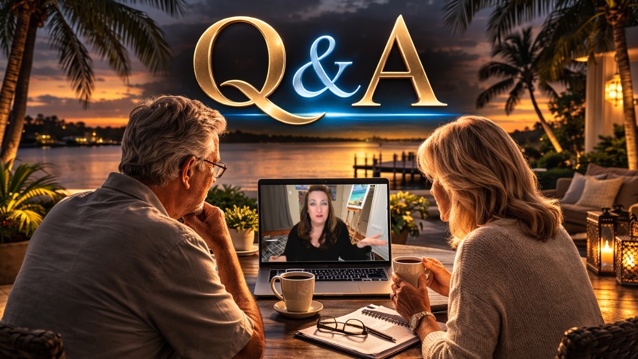 ❓Answering all of your Florida real estate questions 🏠
