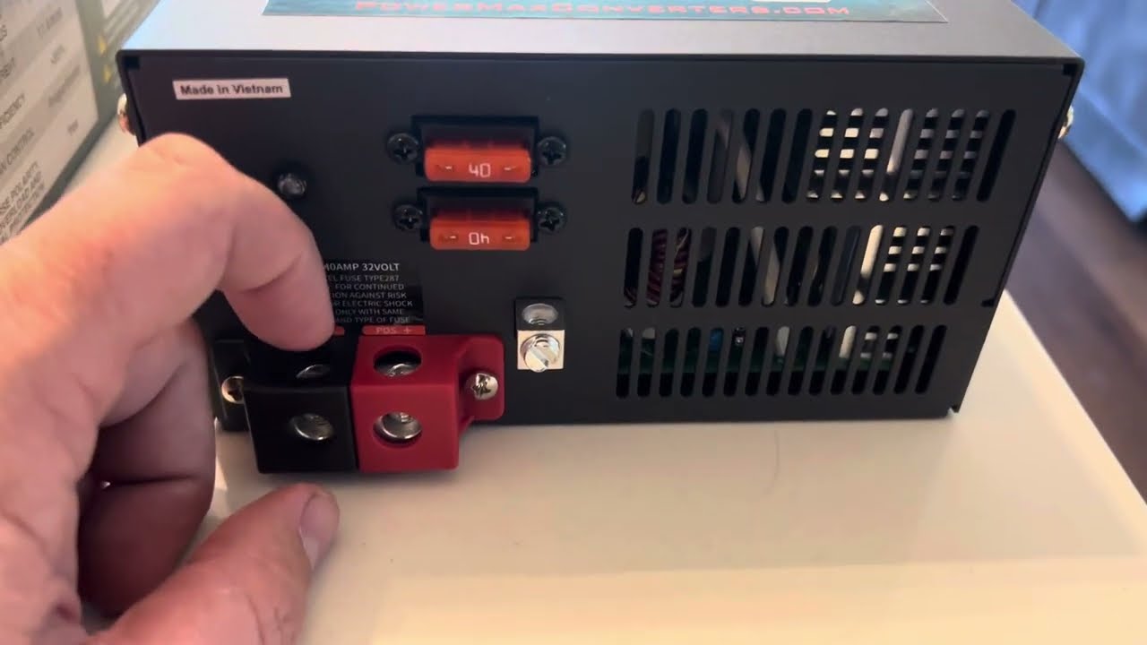 Powermax PM3-55LK Rv Power Converter With Built In 3 stage Smart Battery Charger. Lithium Compatible