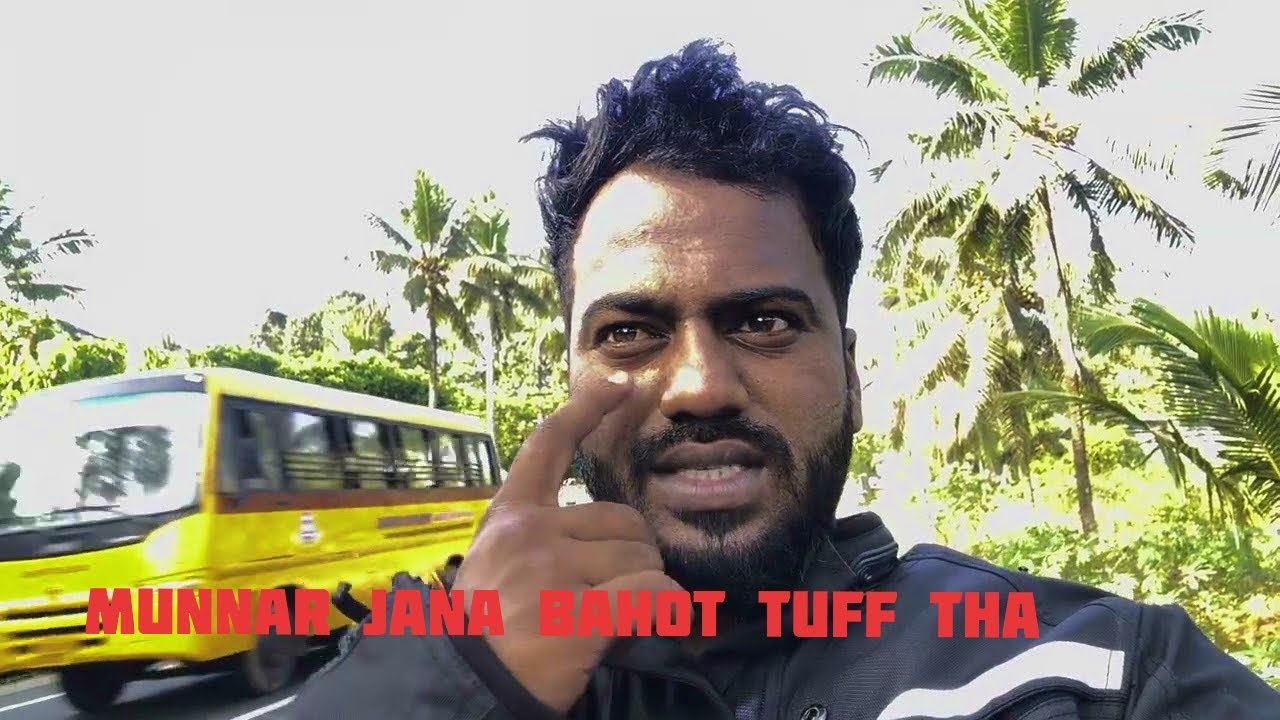 Munnar|bike ride from Hyderabad|day 4|night ride in mountains|