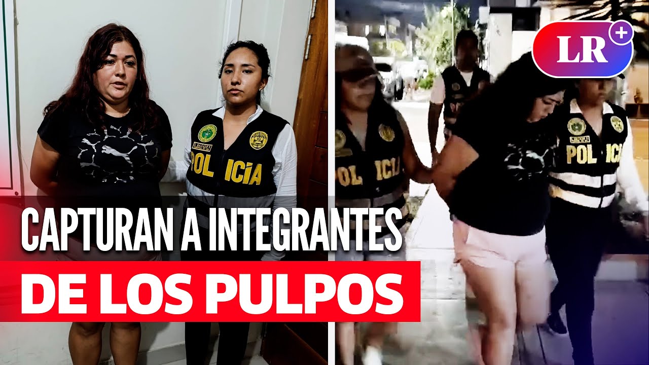 Dos mujeres integrantes de LOS PULPOS de TRUJILLO fueron capturadas por ASESINATOS en CHILE | #LR