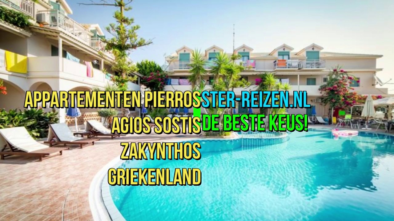 Appartementen Pierros, Agios Sostis, Zakynthos, Griekenland - Ster Reizen
