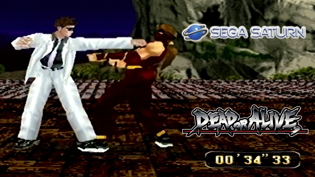 Dead or Alive playthrough (SEGA Saturn) (1CC)