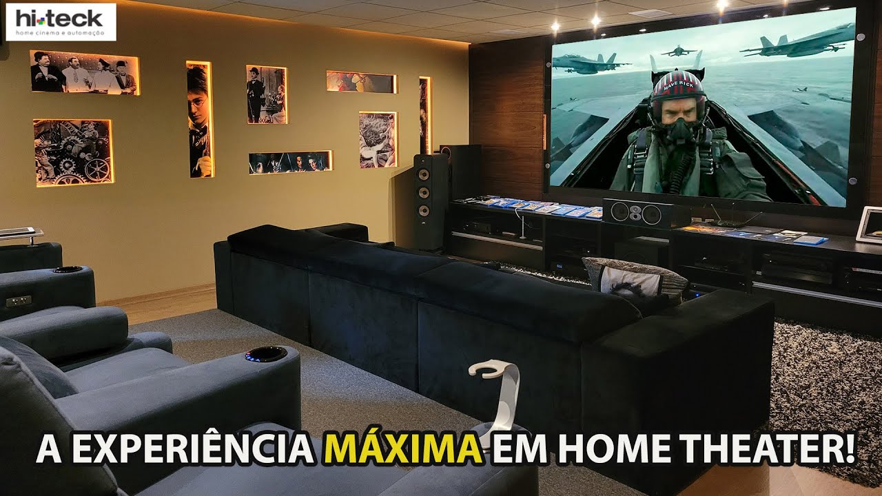CINEMA EM CASA ELEVADO AO MÁXIMO NA HI-TECK