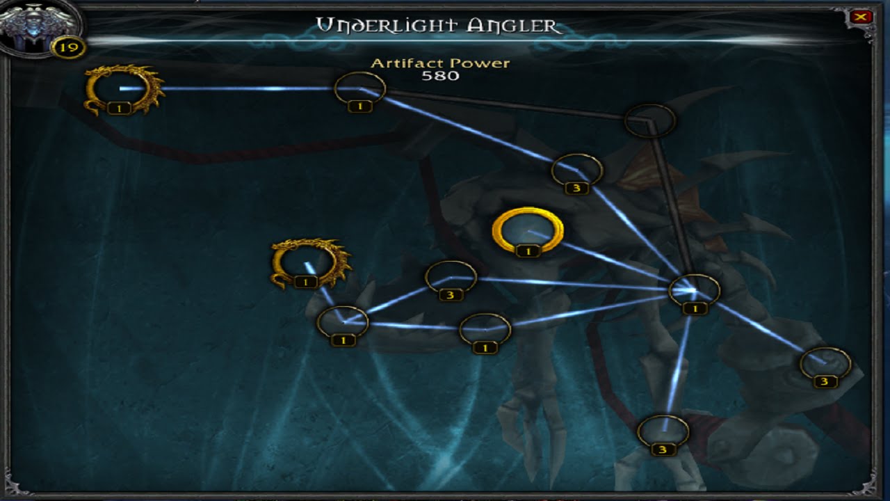 Fastest Fishing Artifact Power for Underlight Angler!