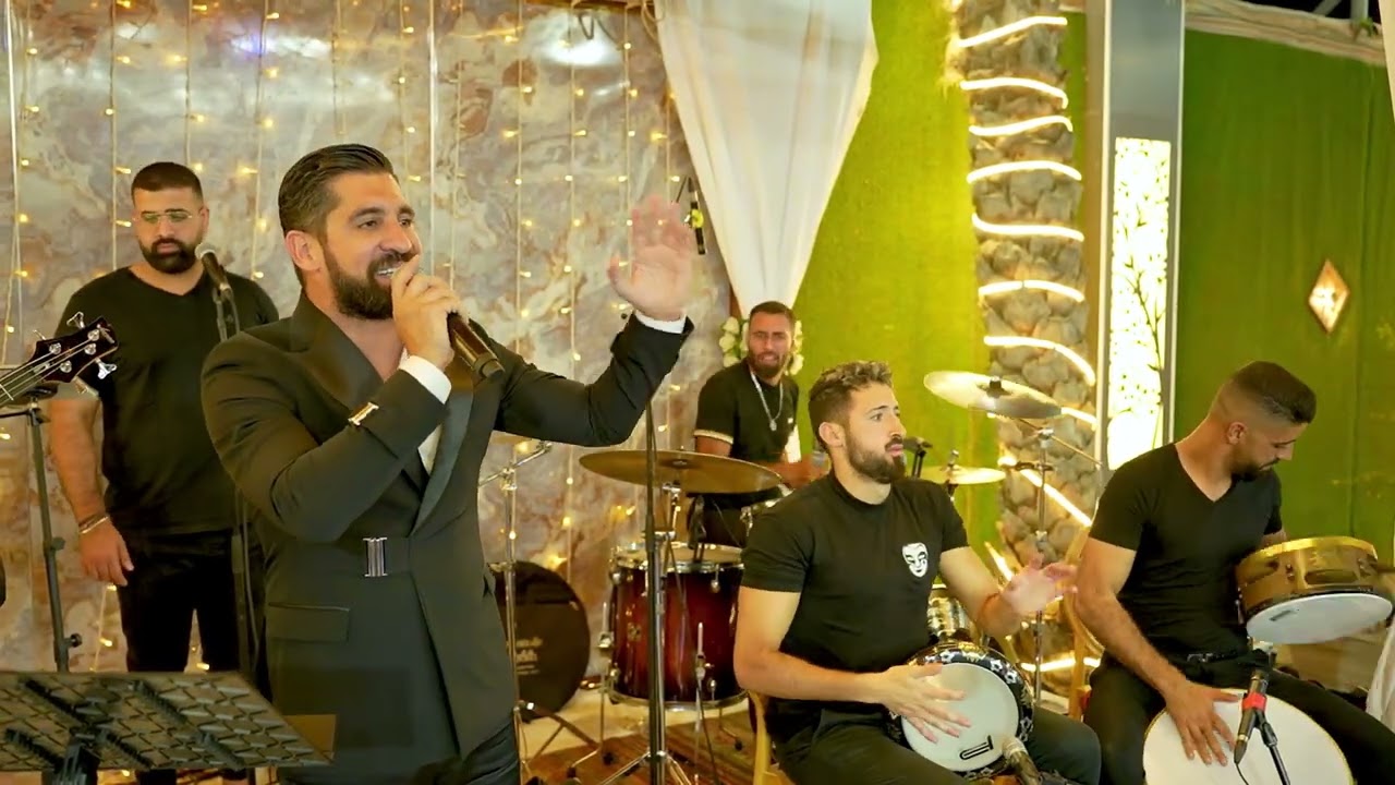 الفنان شريف الدرزي - حفله شباب العريس وهيب ابو حامد