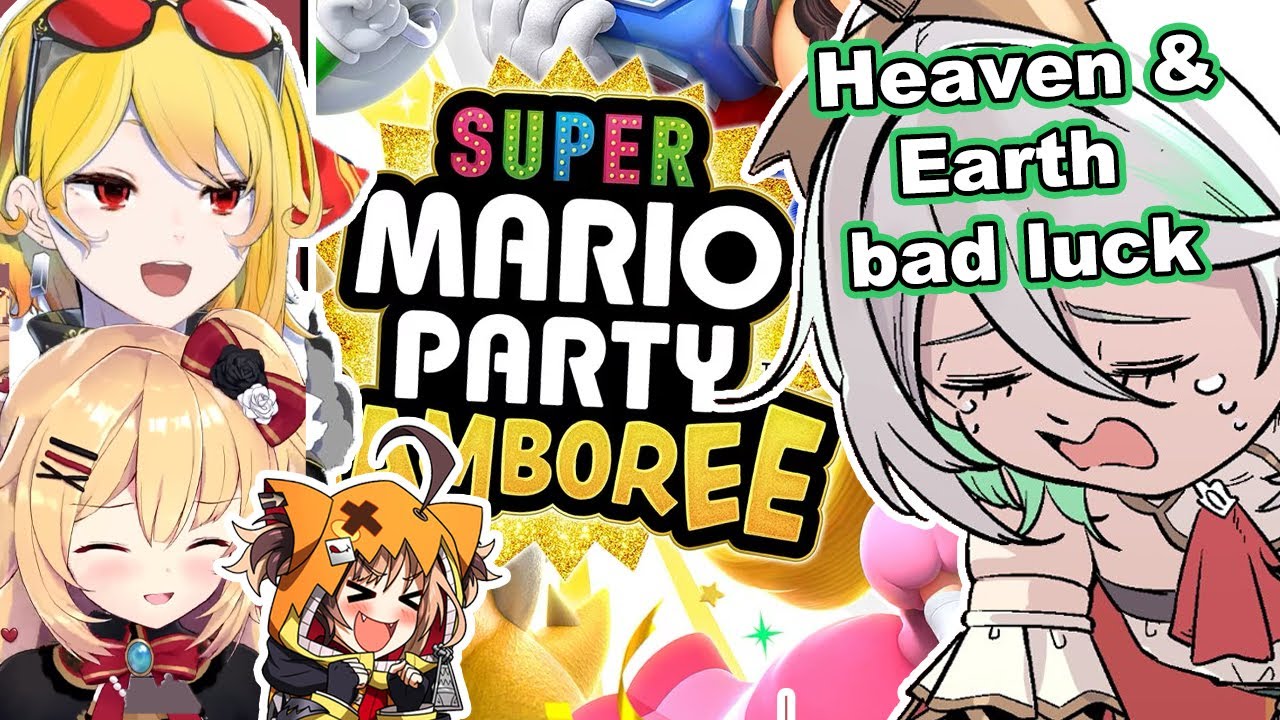 Zero stars means you win in Super Mario Party Jamboree |  『Hololive』