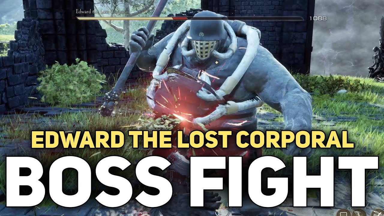Code Vein 2 - Edward The Lost Corporal Boss Fight