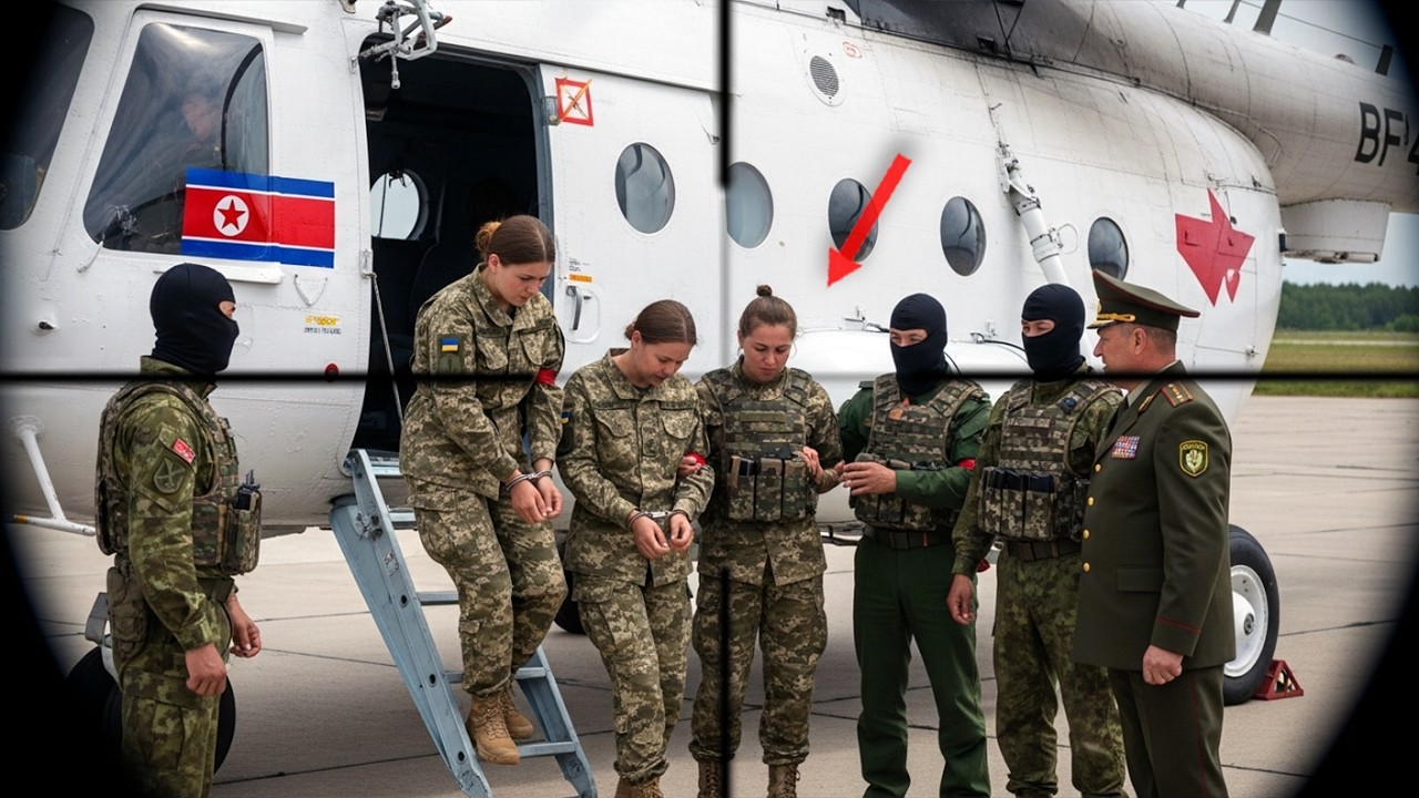 Украинский снайпер остановил попытку переправить заключённых в Северную Корею на вертолёте