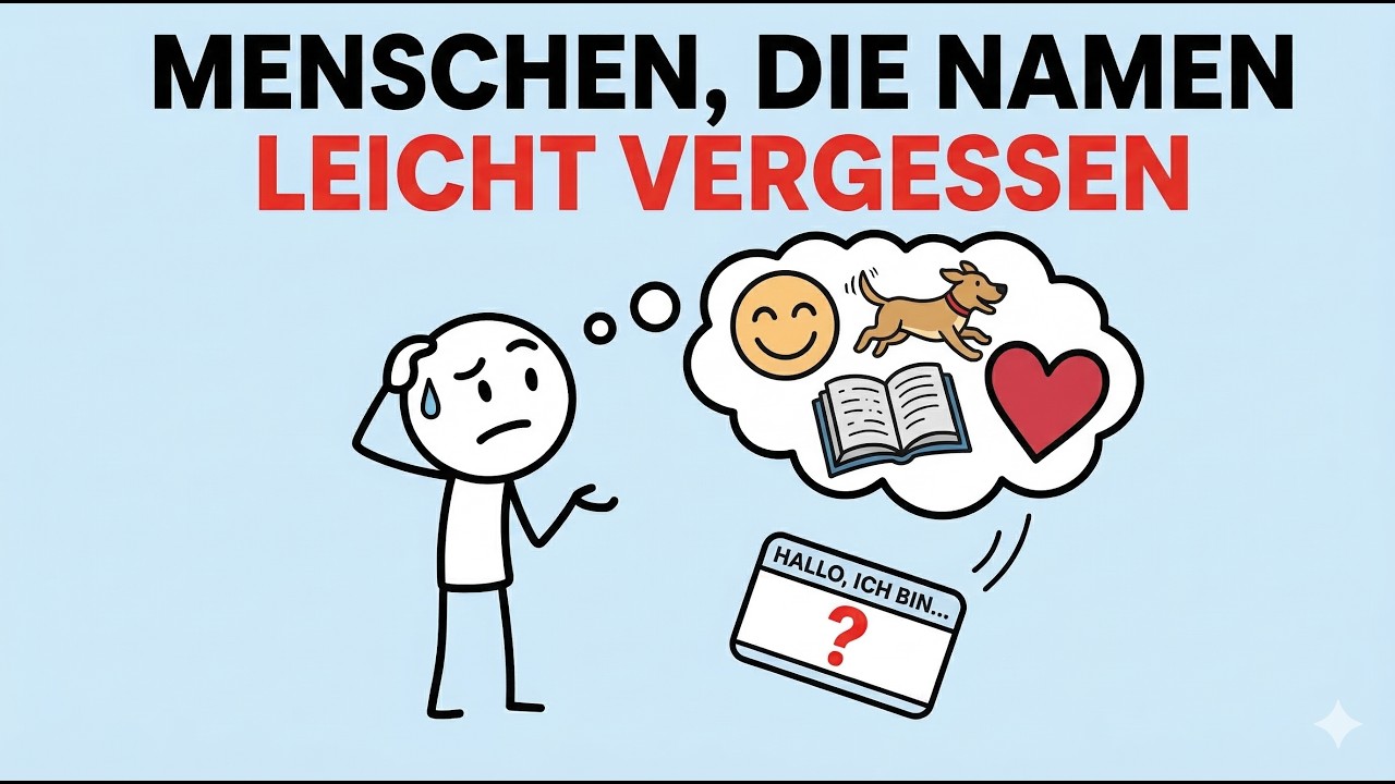 Psychologie von Menschen, die Namen leicht vergessen