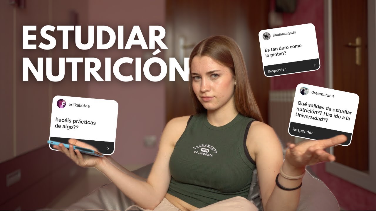 Mi Experiencia Estudiando NUTRICIÓN en la Universidad (TODO lo que me hubiera gustado saber)
