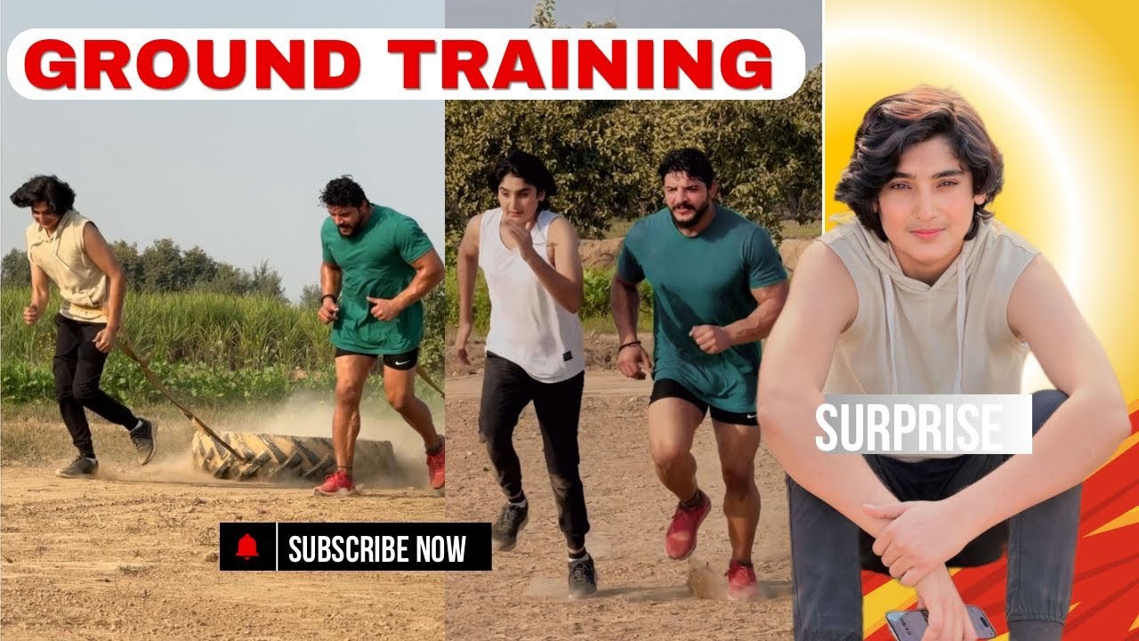 Part 1 ground training  with power of pakistan malik beniameen