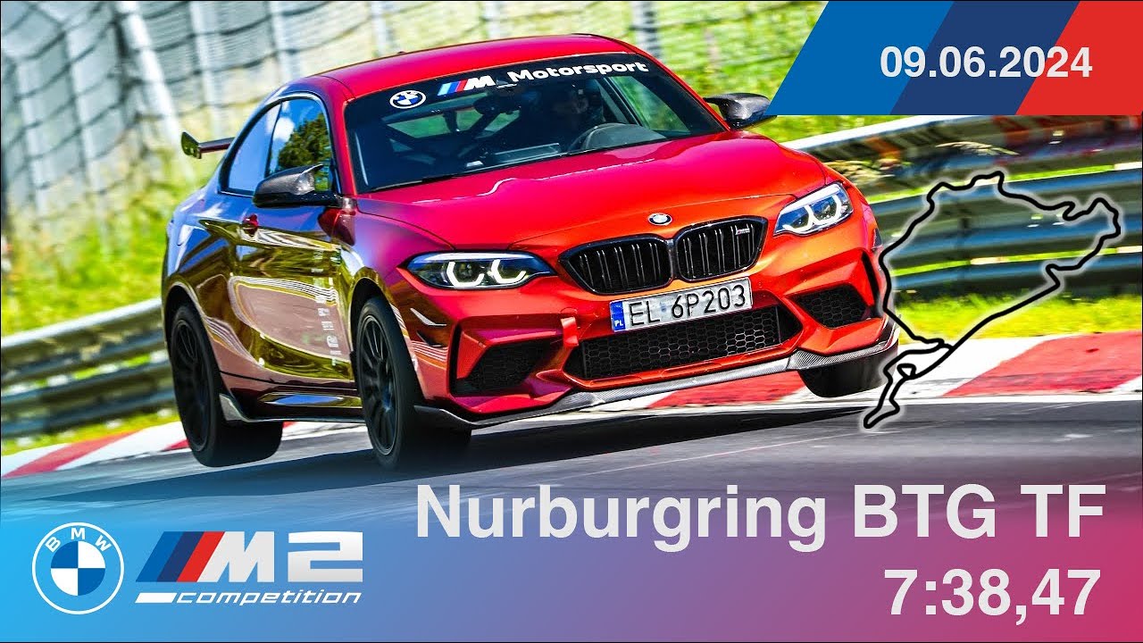 Onboard BMW M2 Competition Nurburgring Nordschleife BTG 09.06.2024 7:38,47 - Touristenfahrten