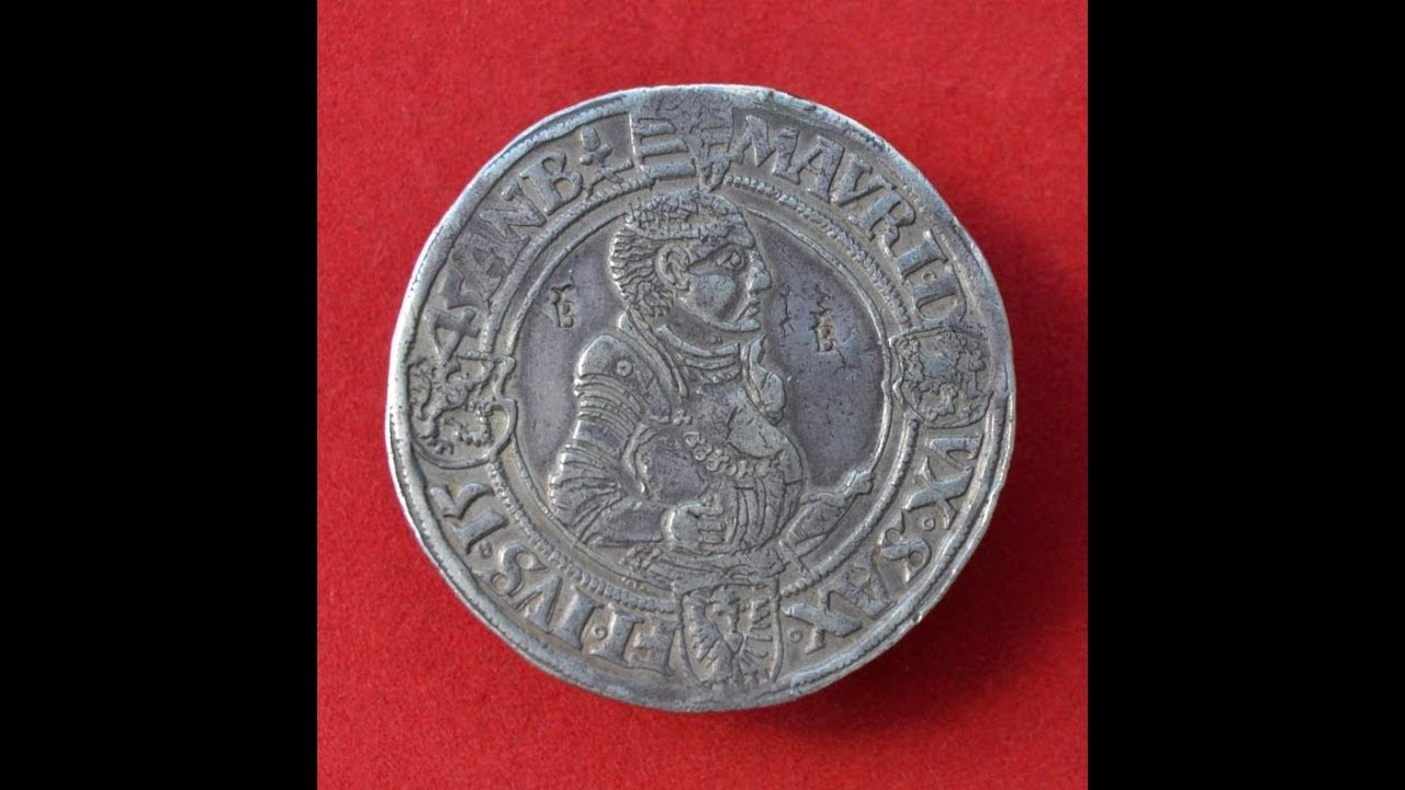 Талер Саксония 1545 год