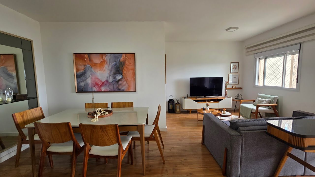 🌳⚽️🏊‍♂️ Smiley Home Resort - 🌇Locação - 91m², 2 Dorms com Suite + Sala Ampliada e 1 vaga🚗