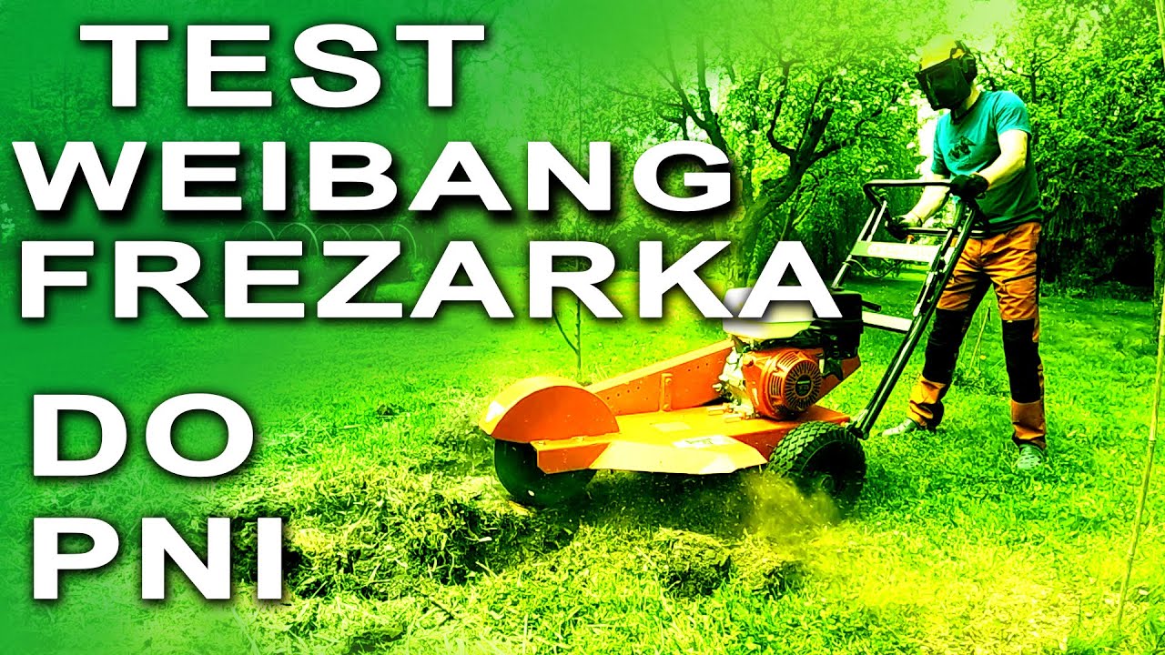 Testujemy FREZARKĘ WEIBANG WBSG 13H Karczowanie Pni Wrocław