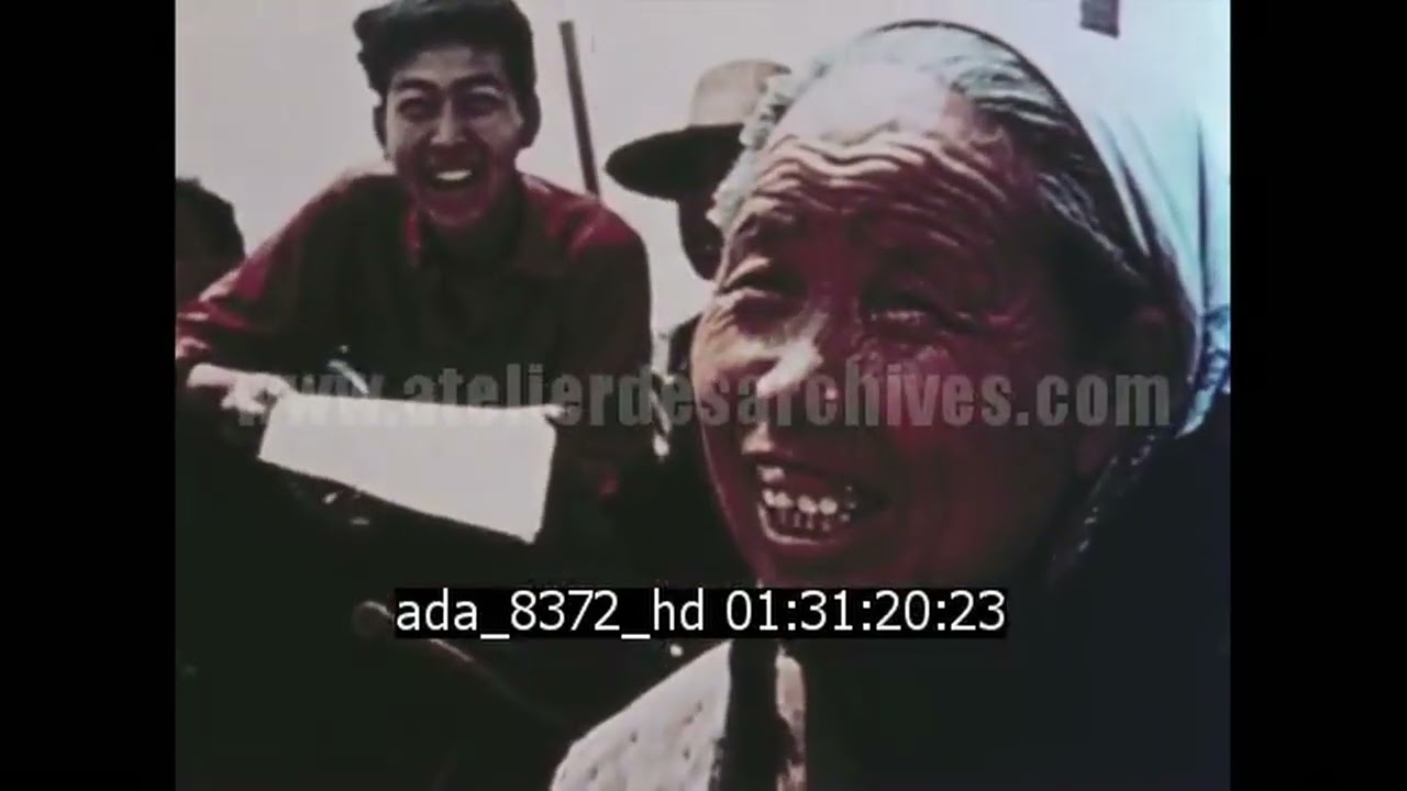 Distribution et lecture du Quotidien du peuple en 1966