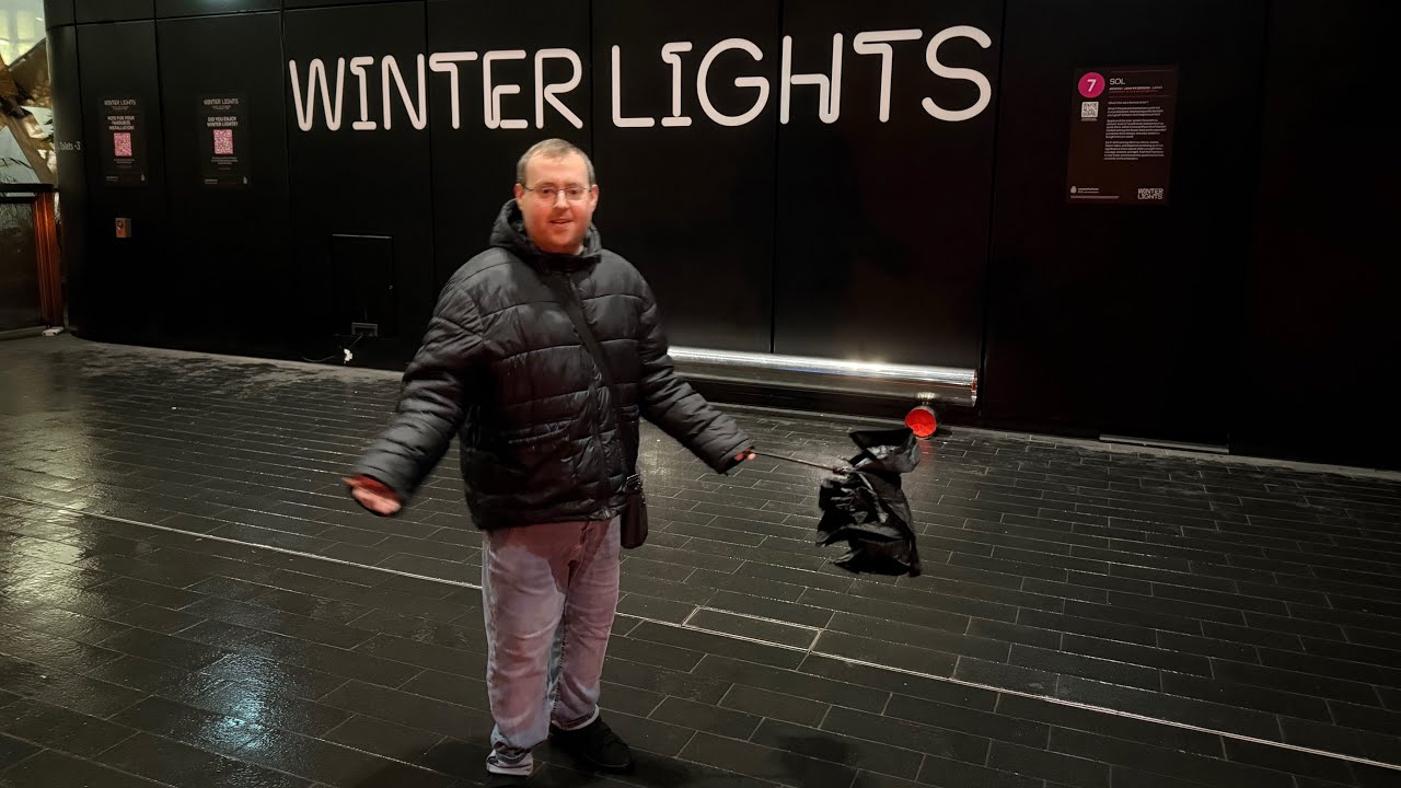 I went to Winter Lights at Canary Wharf 2026
