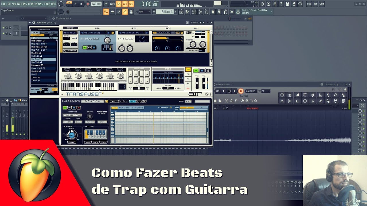 Como Fazer Beats de Trap com Guitarra | Tutorial de FL Studio