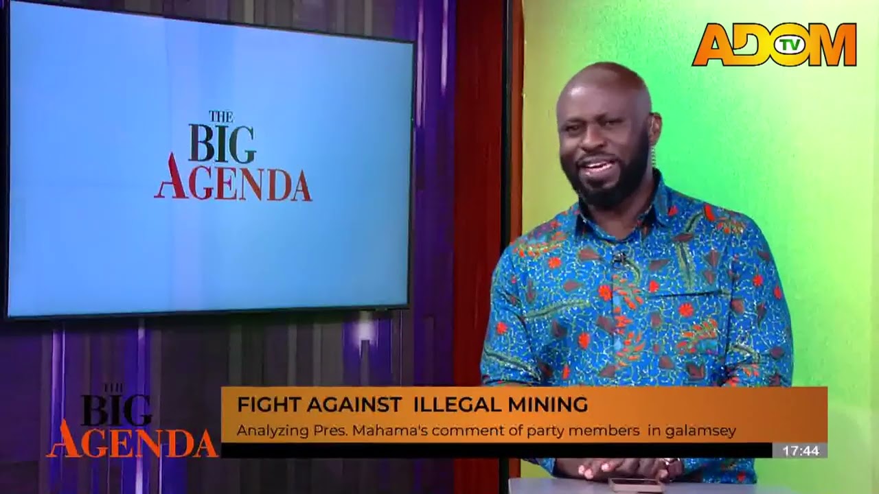 Fight Against Illegal Mining: Analyzing Pres. Mahama's comment on party members in galamsey.