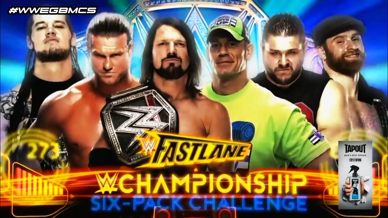 WWE Fastlane 2018 - Official And Full Match Card HD (Vintage)