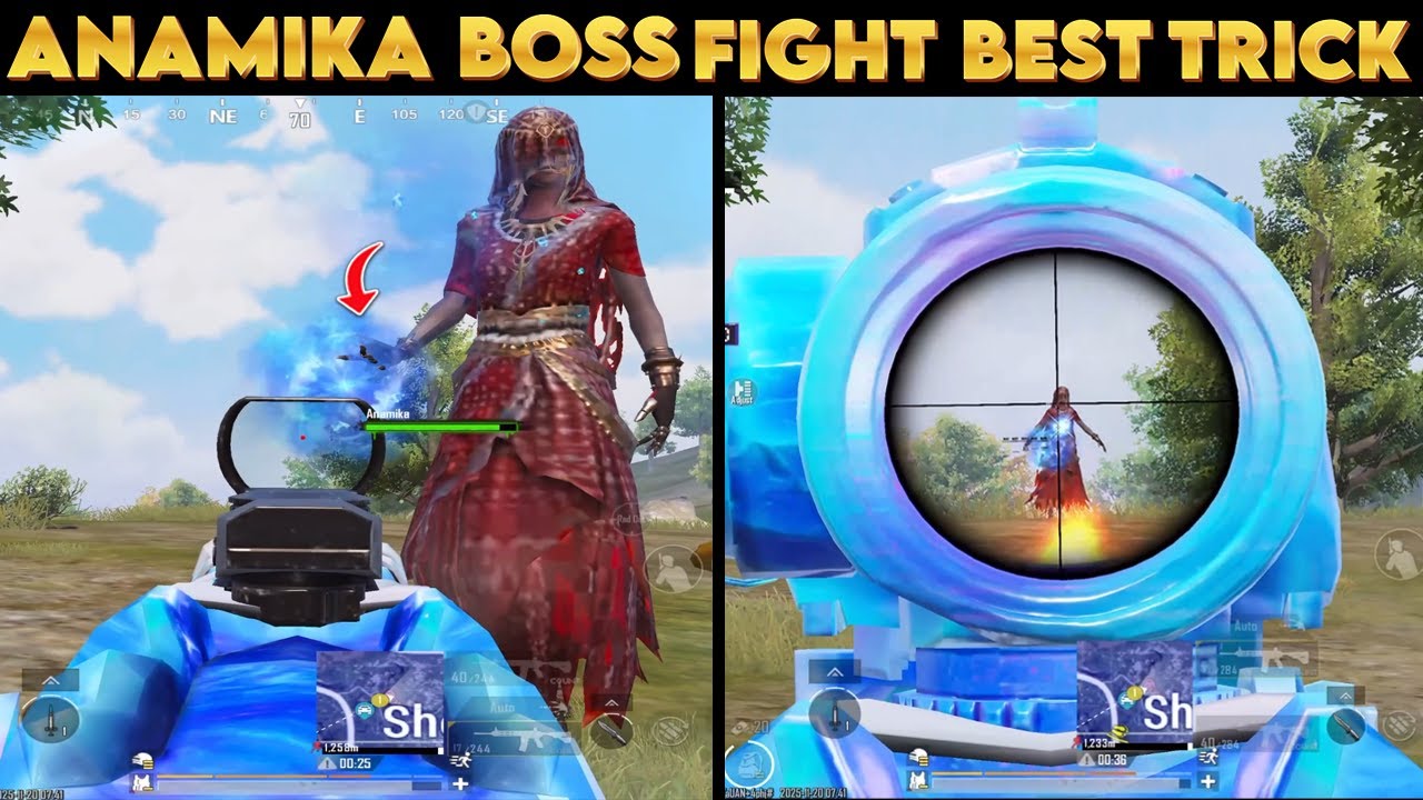 BEST WAY TO FIND & KILL ANAMIKA BOSS in BGMI