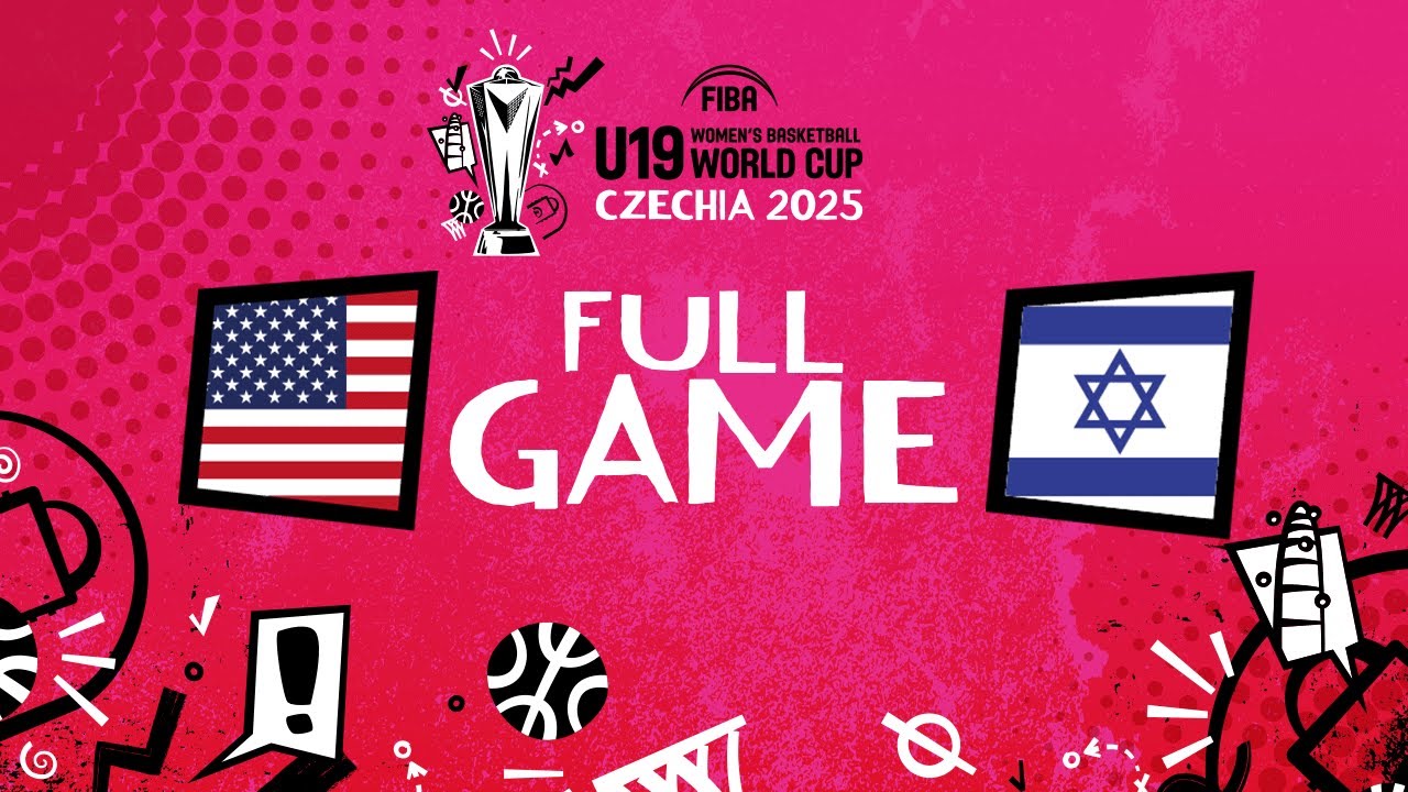 Group Phase | USA v Israel | Full Basketball Game | FIBA U19 Women's Basketball World Cup 2025