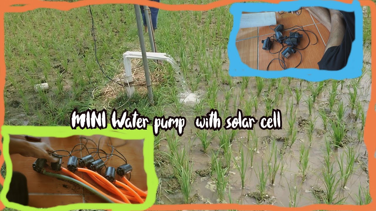 POMPA IRIGASI SAWAH MINI 7 SUBMERSIBLE solar cell