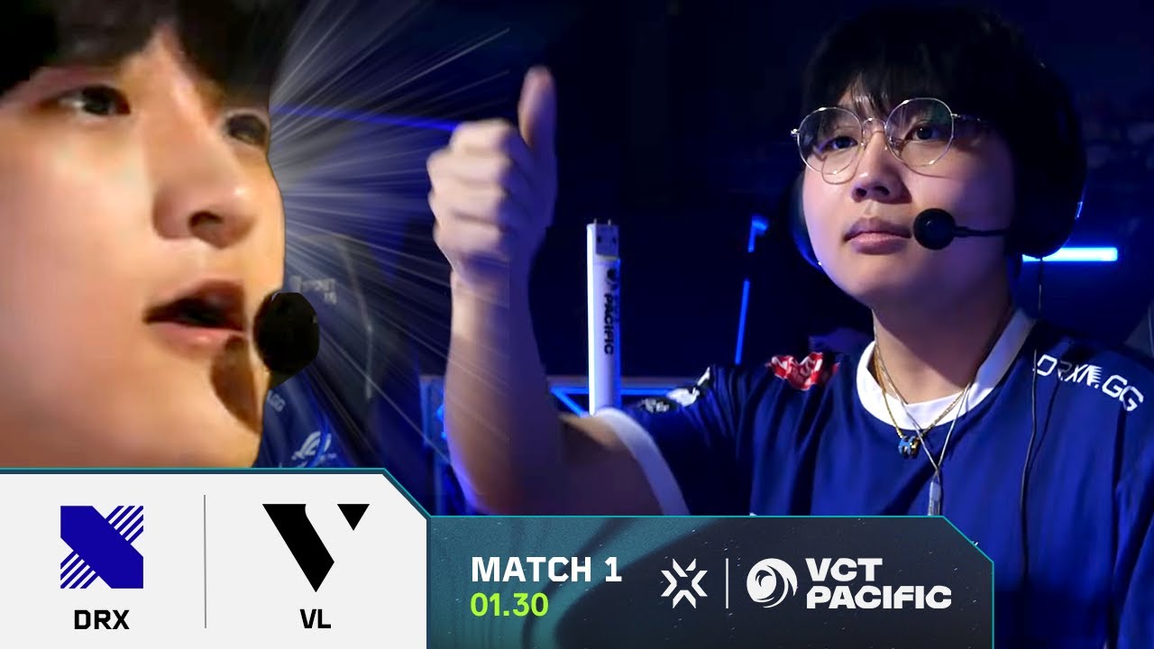 단 한 장으로 경기 요약 가능 |  VL vs DRX  | 중위조 1라운드 6일차 MATCH 1 H/L 01.30 | VCT 퍼시픽 킥오프 2026