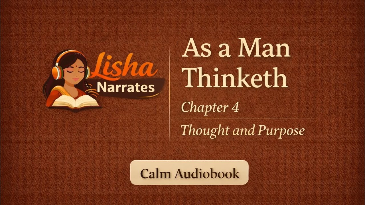As a Man Thinketh – Chapter 4 | Thought and Purpose | Calm Audiobook
