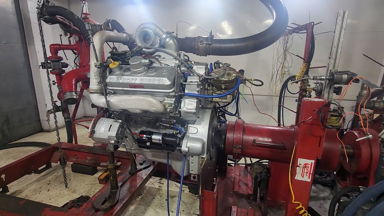 6v92 Mechanical to DDEC Conversion Dyno Run & Torque Test