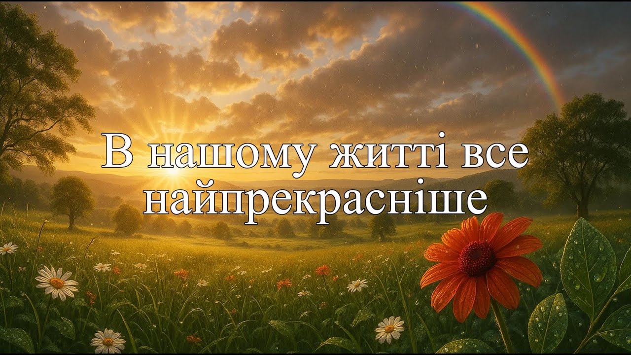 В нашому житті все найпрекрасніше