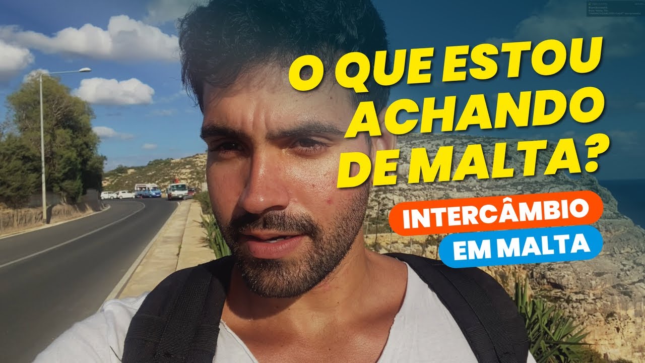 INGL&Ecirc;S EM MALTA E TRABALHO REMOTO | INTERC&Acirc;MBIO EM MALTA