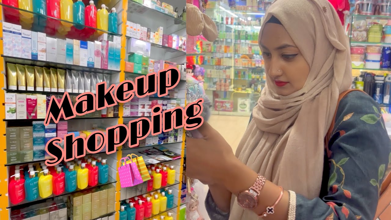 পাইকারি দামে ড্রাগস্টোর মেকাপ শপিং 😎 Jamuna Future Park Makeup Shopping Vlog