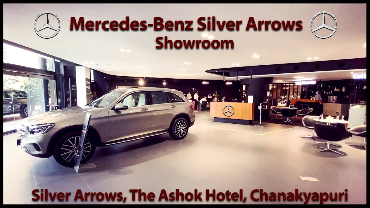 Mercedes-Benz Silver Arrows Showroom - The Ashok Hotel, Chanakyapuri (walkaround) Feel The Luxury