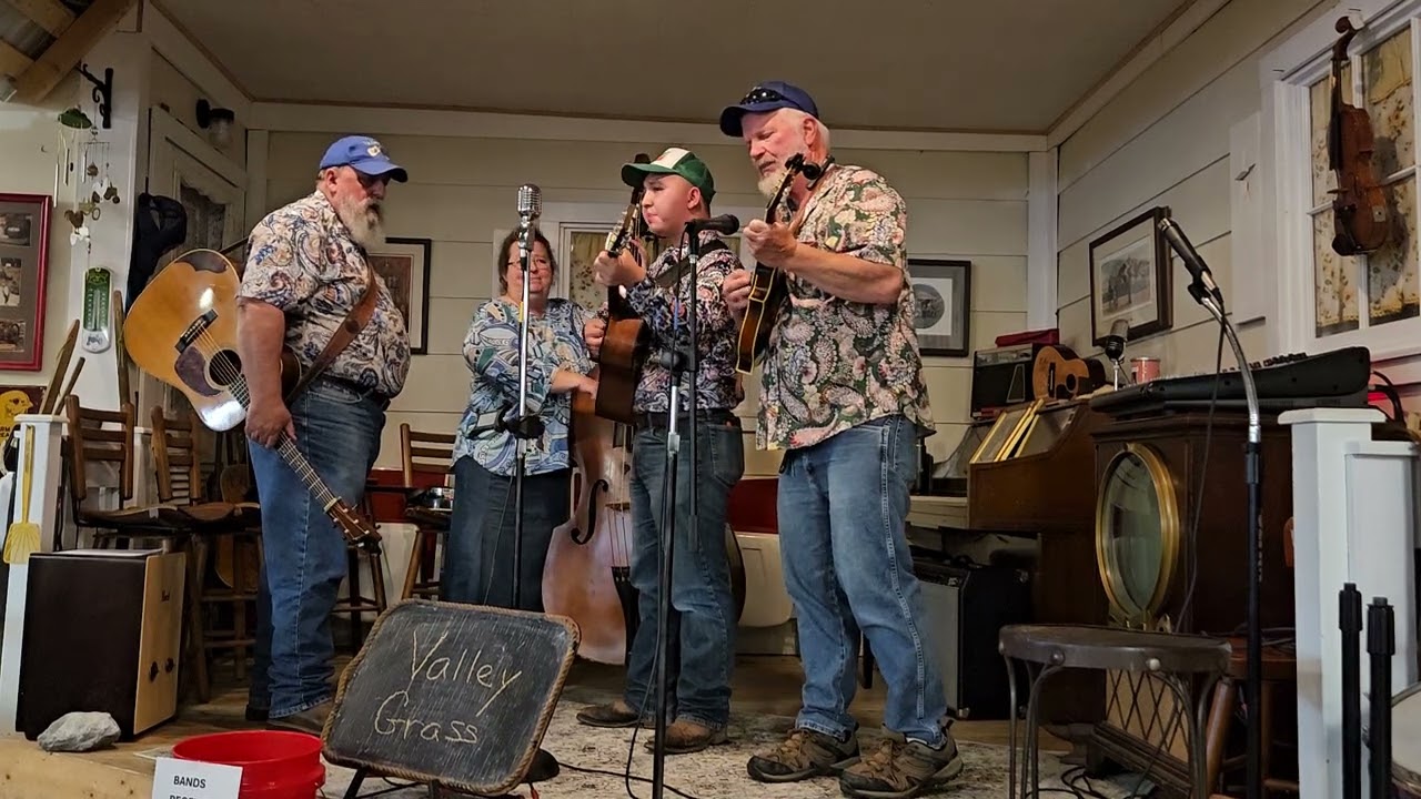 I'm Using My Bible for Roadmap.  Valley Grass at The Crooked Road Country Store.  5/1/25.