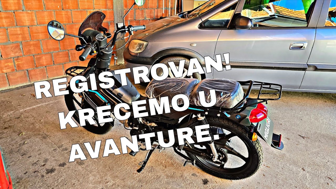 MOTOR REGISTROVAN,KRECEMO U AVANTURE!?