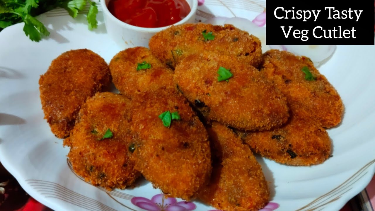 Perfect Veg Cutlet Recipe | गरमागरम चटपटा 🚆 ट्रेन वाला क्रिस्पी वेज कटलेट | vegetable Cutlet 