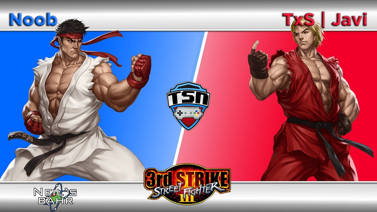 3rd Strike @ Neil's (6-6-17) - Noob (Ryu) vs. TxS | Javi (Ken) - Winners Quarters