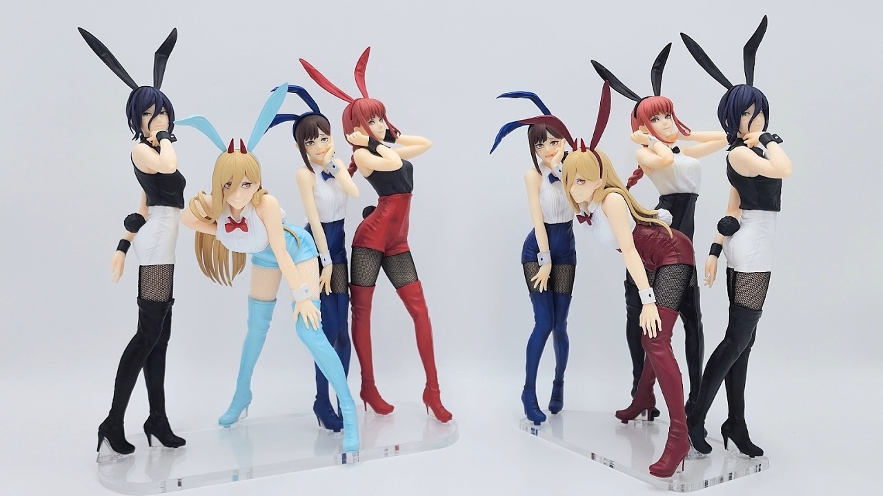 [리뷰 모아보기] 체인소맨 후류 비큐트 바니즈 시리즈 전 6종 CHAINSAW MAN FURYU BICUTE BUNNIES COMPLETE SET (ALL 6 FIGURES)