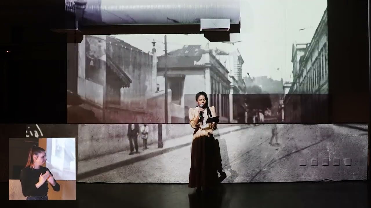 Performance “A água é uma máquina do tempo”, de Aline Motta