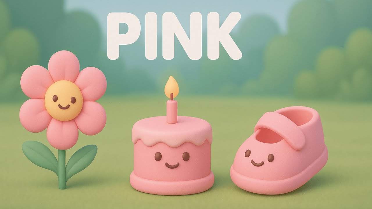Mengenal Warna PINK (Merah Muda) | Video Edukasi Seru untuk Balita | Taz Mini Kids