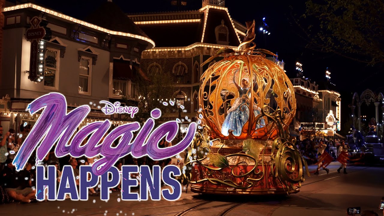 [4K] Disneyland Magic Happens Parade