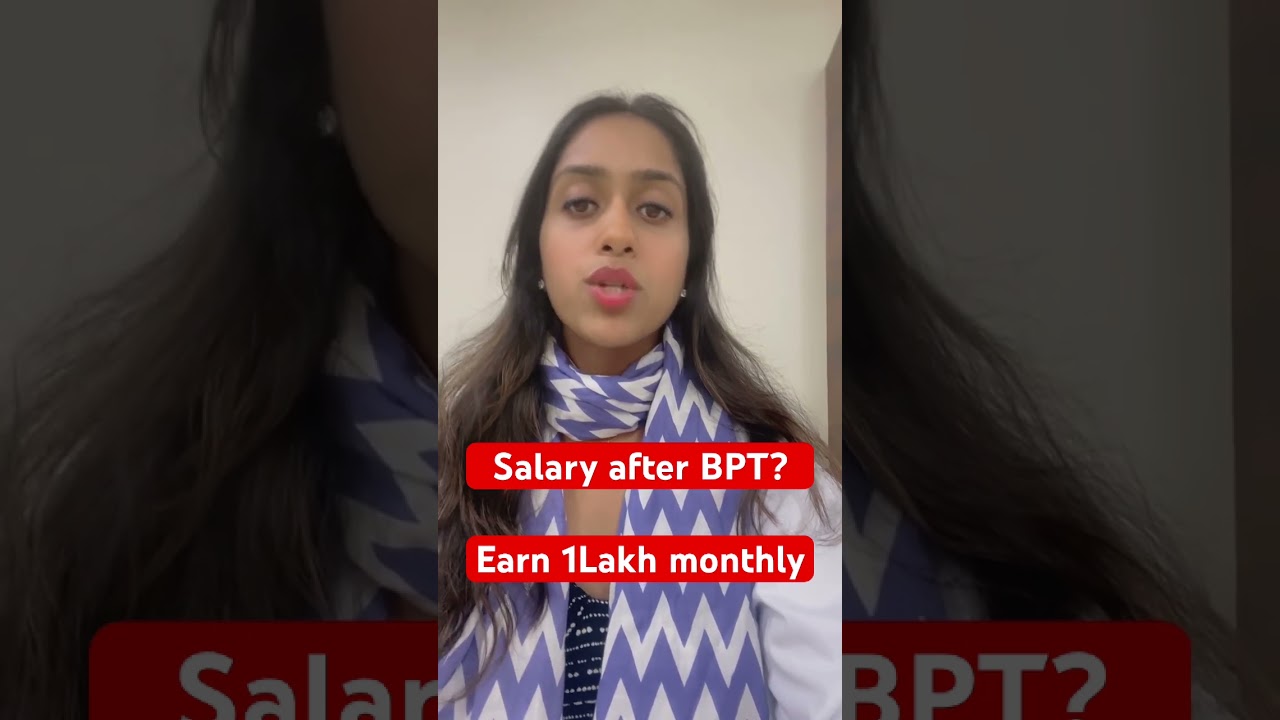 Salary after BPT | How to earn lakhs after BPT | Earn in lakhs monthly after BPT #physiotherapist