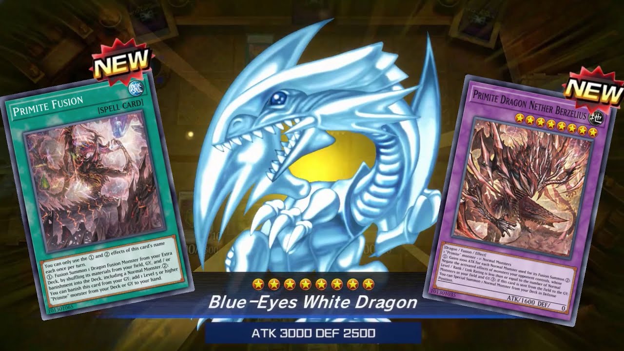 THESE NEW PRIMITE CARDS ARE GOOD FOR BLUE-EYES? - Primite Dragon Nether Berzelius & Primite Fusion!